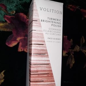 Volition Turmeric Brightening face and body polish